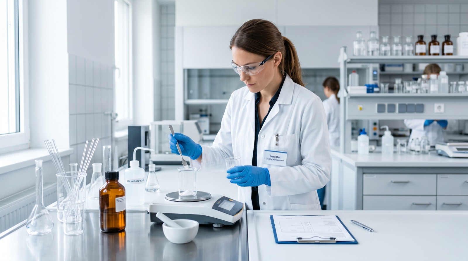Quality management in the pharmaceutical industry: working in the laboratory under controlled conditions